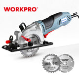 WORKPRO Electric Mini Circular Saw Power Tools 710W Multifunctional Electric Saw With TCT Blade and Diamond Blade Sawing Machine